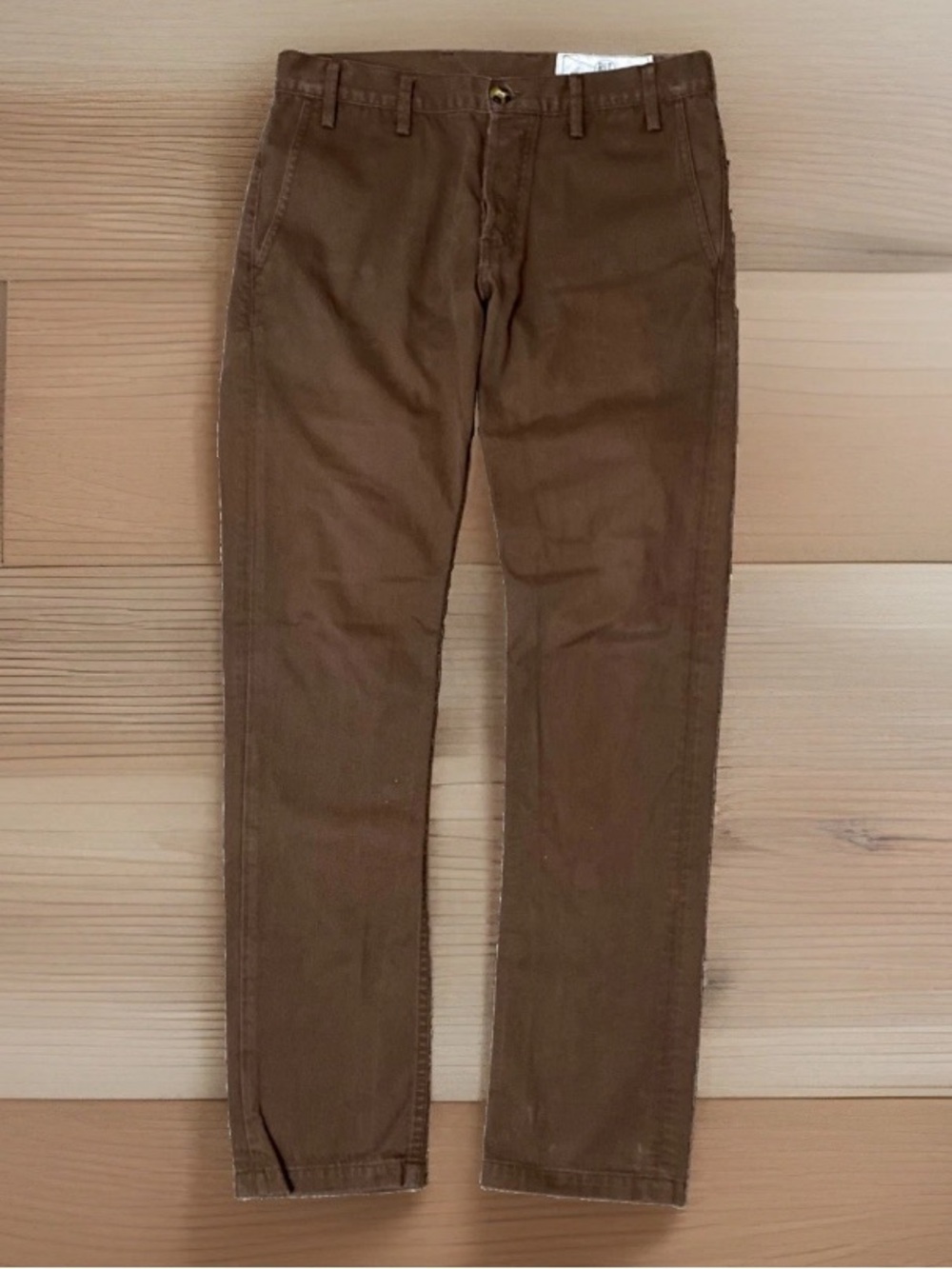 Rogue Territory RGT Officer Trouser Chino Pants Mens 32x33 Nutmeg